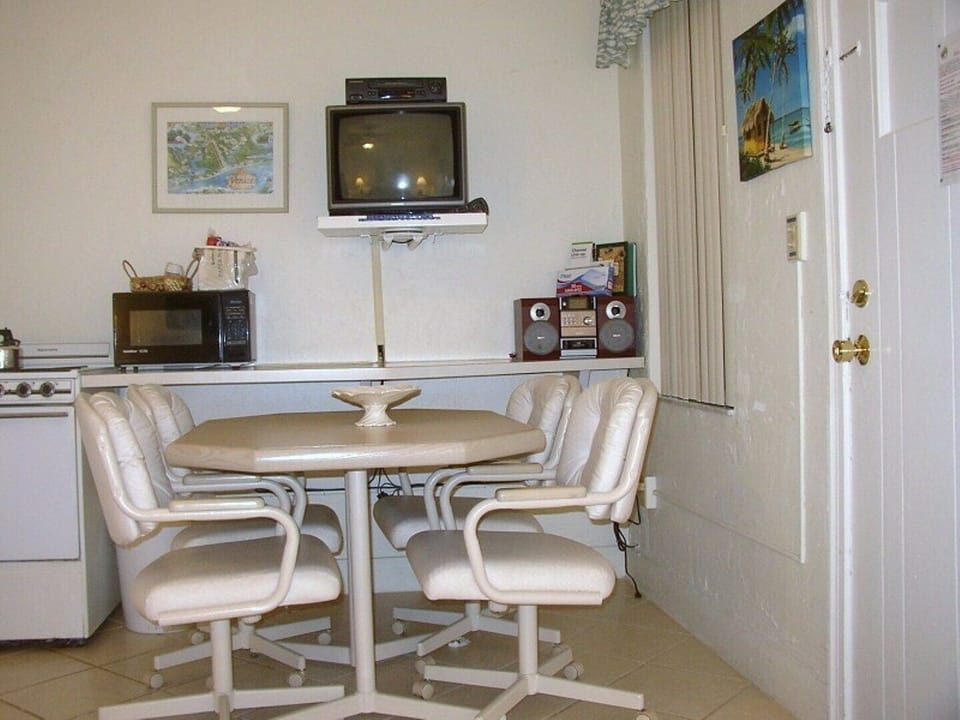 View of Kitchen in our Beachfront Condo