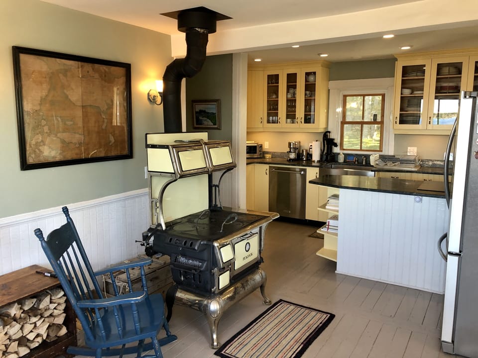 Dining room overlooking the kitchen, as seen from our DR table.
