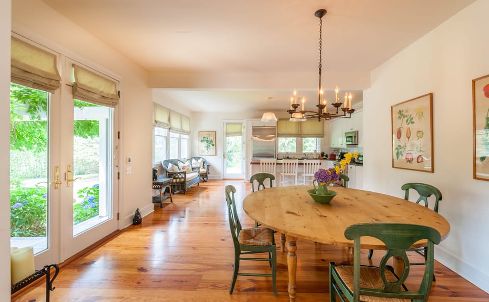 Dining Room and Kitchen
