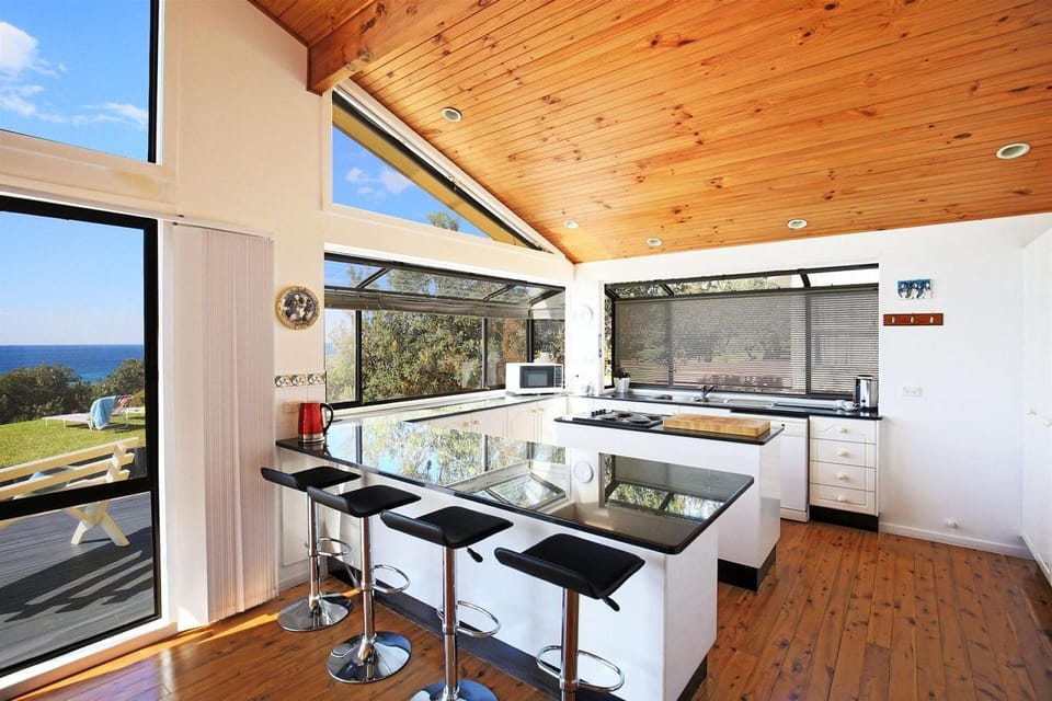 Kitchen with granite benchtops 