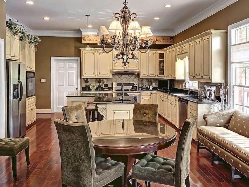 Kitchen View from Living Room