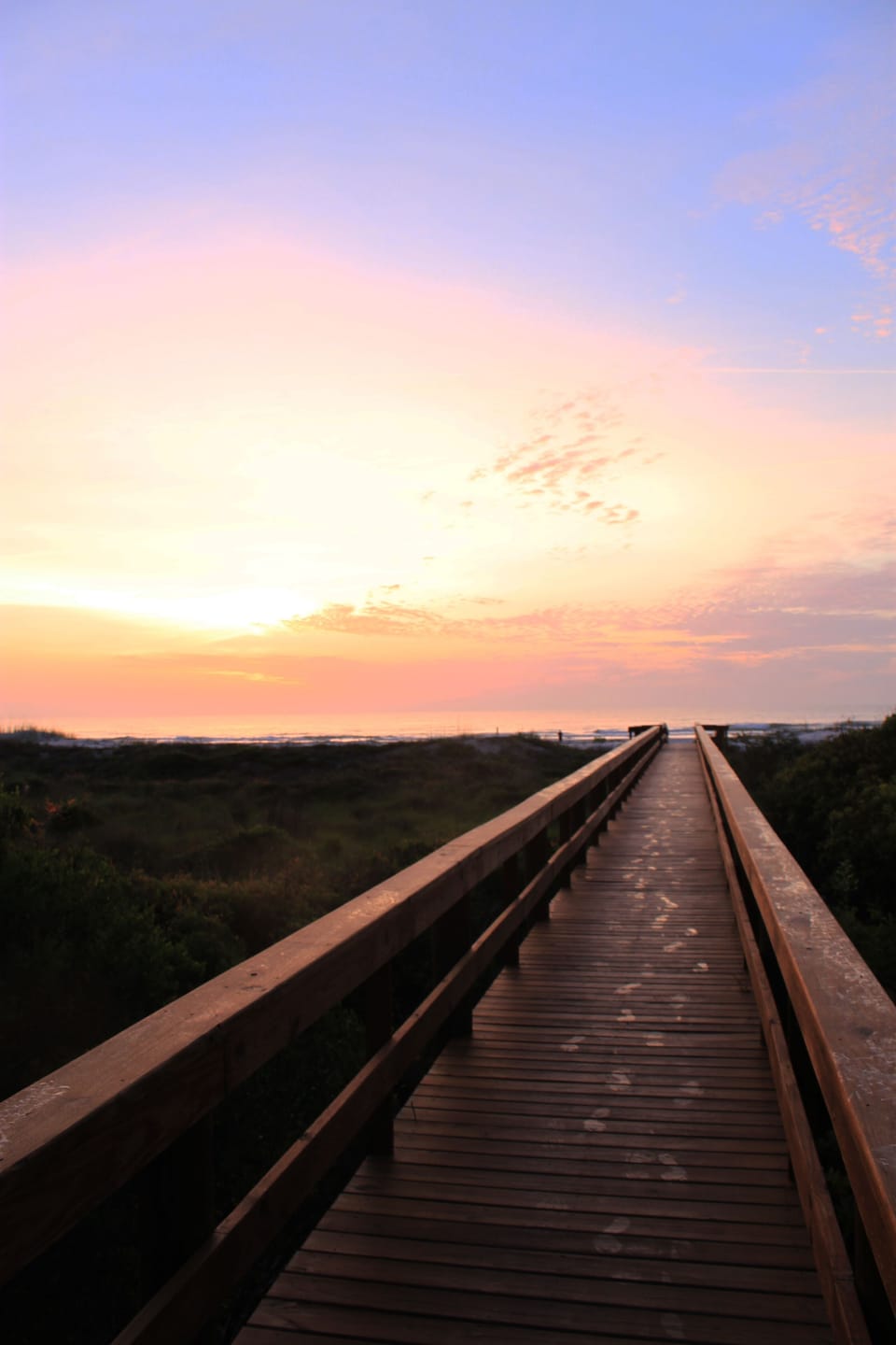 Private walkway to the dunes, just beyond the pool area