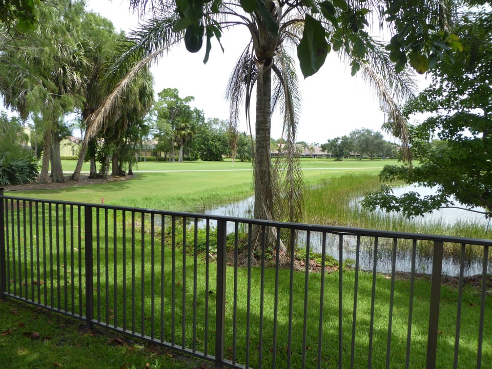 Views of golf and water on 3 sides