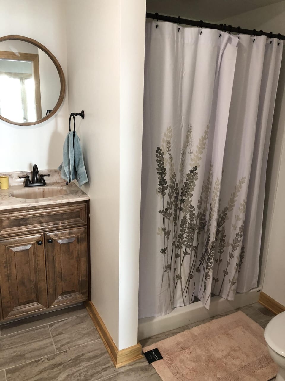Lower bathroom,  off master suite