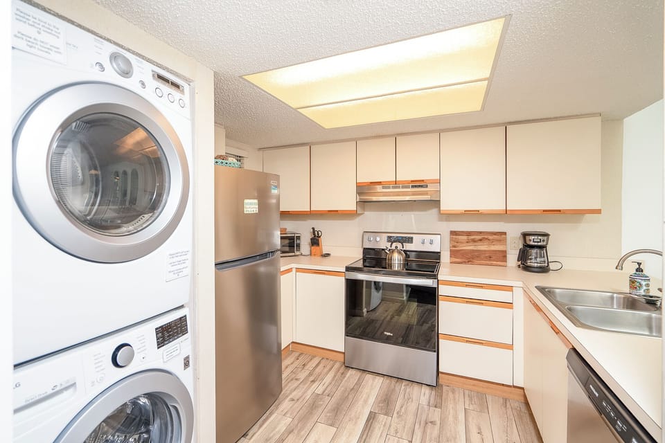 New stainless appliances