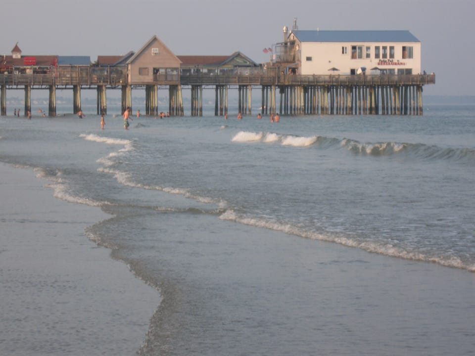 Strolling down near the pier!
