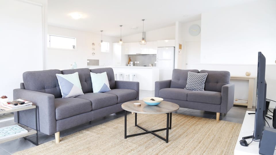 Upstairs living area