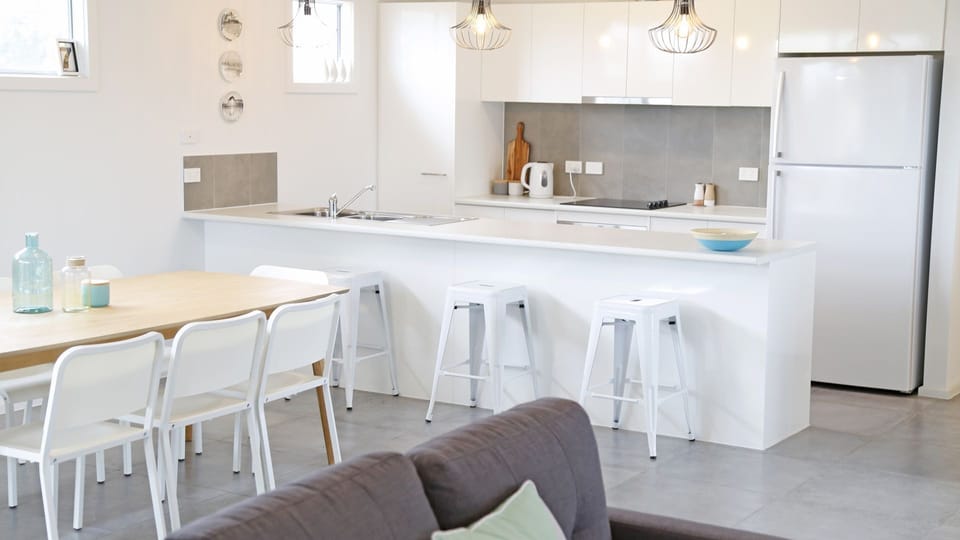 Upstairs kitchen