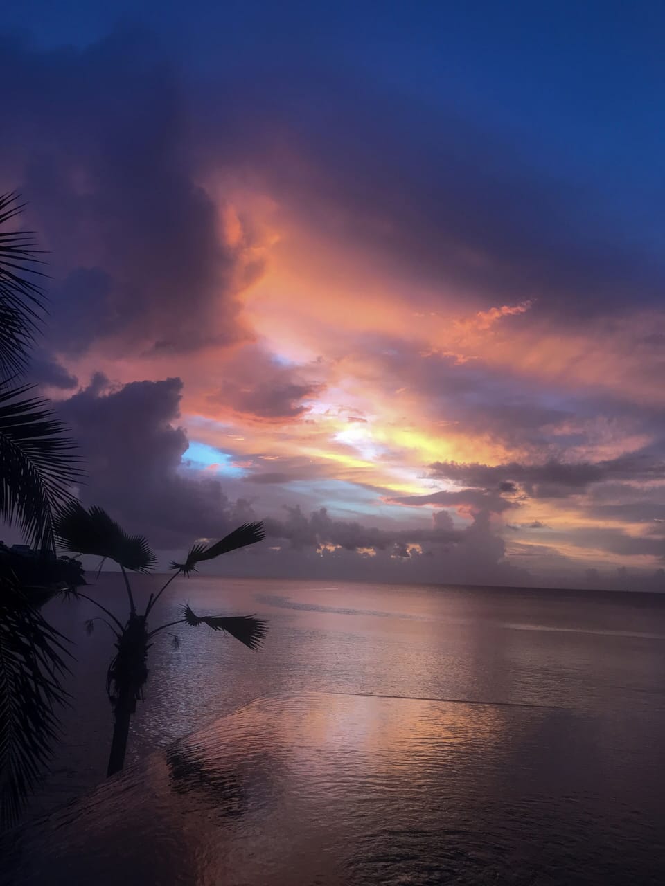 Sunset from Pool Deck