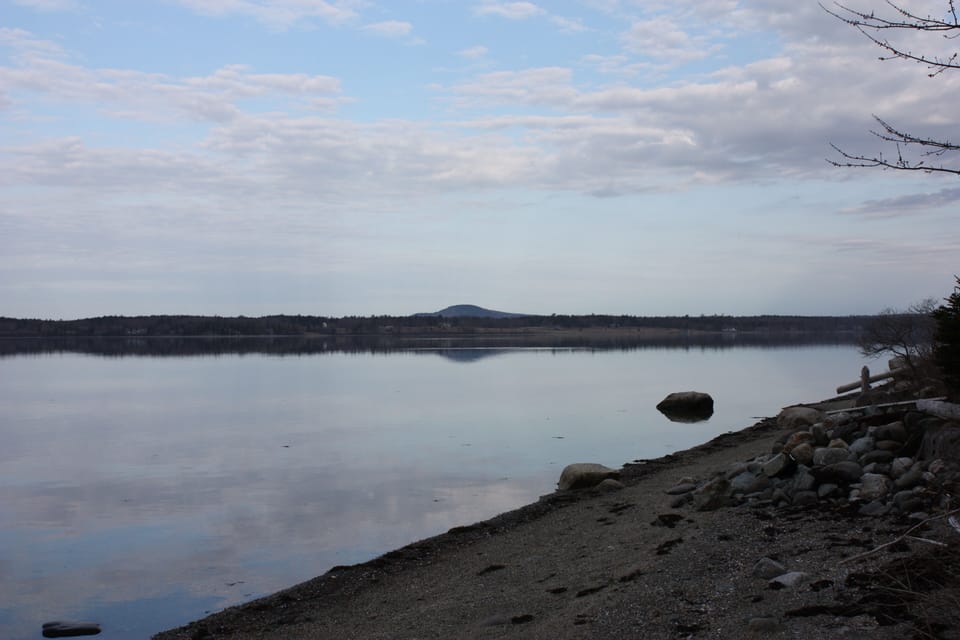 Half-tide looking west