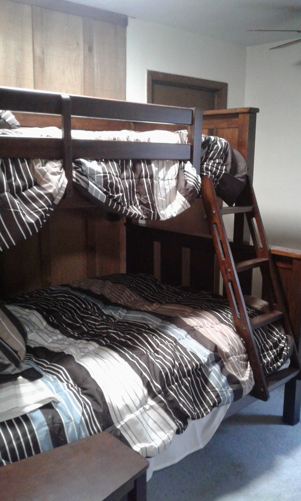Bunk beds in bedroom 4. Sleeps 3.