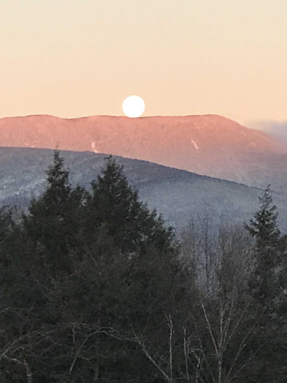 moonset taken from my iPhone