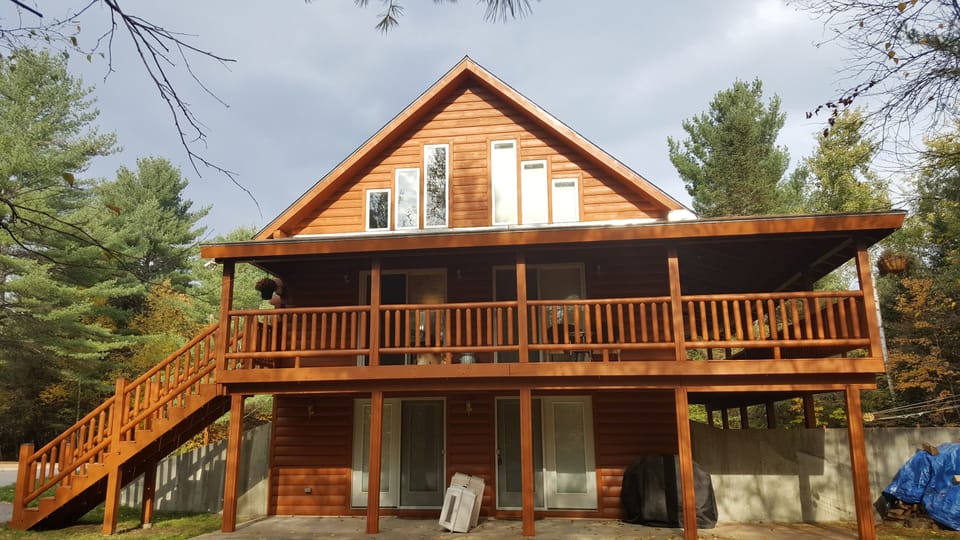 wrap around deck 