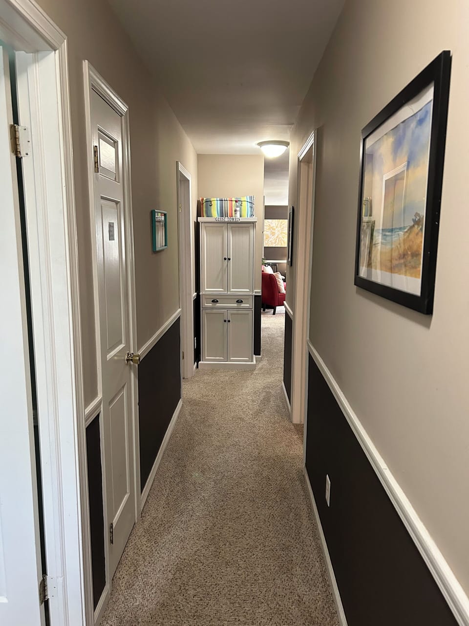 Main Level Bedroom Hallway