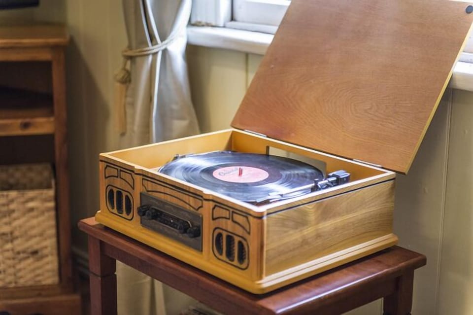 Take a stroll back in time with our authentic record collection!