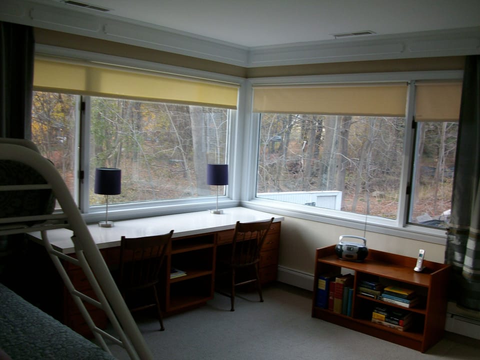 View of the Dorm Room, facing west-northwest, which is also a quiet study area