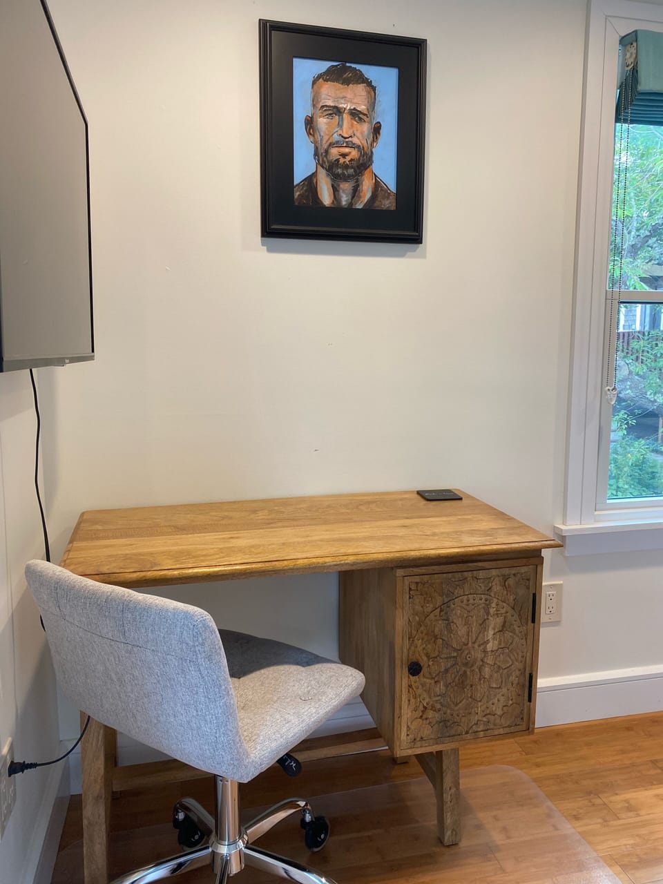 Work from home desk in Primary Bedroom 