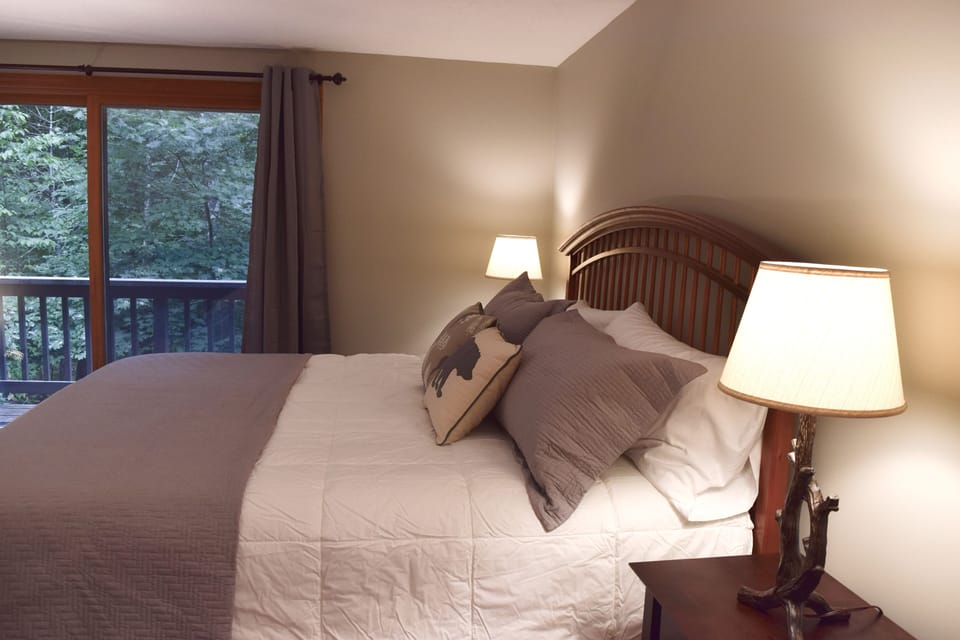 Balcony off master bedroom.