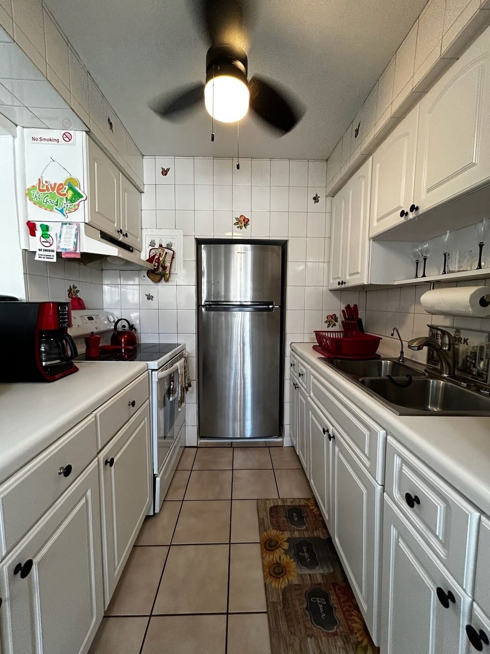 Full working kitchen.
