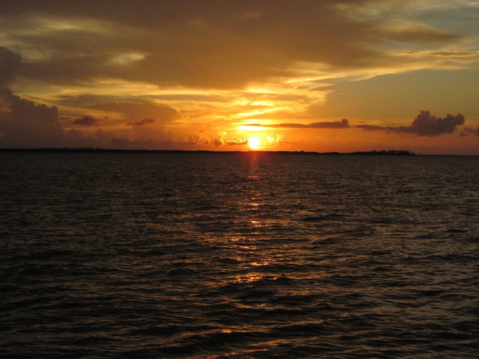 Sunset at Island Waves