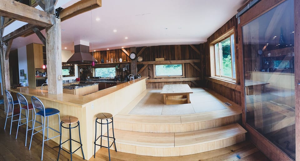 Kitchen and tatami 