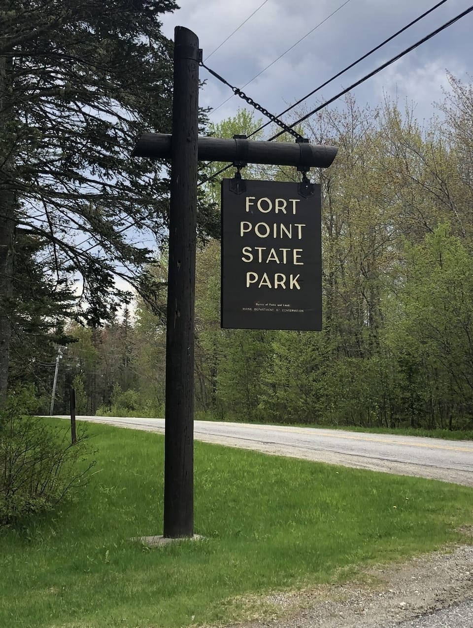 Fort Point State Park is 2 miles down the road with a lighthouse and trails.