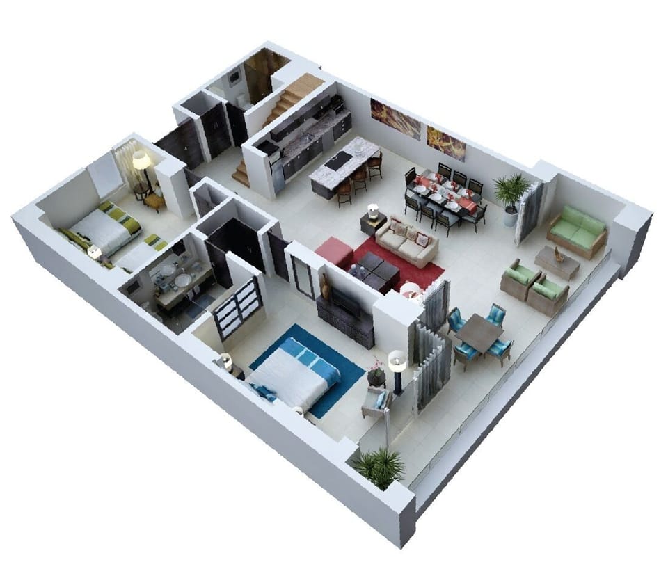 Floorplan - 2 BR