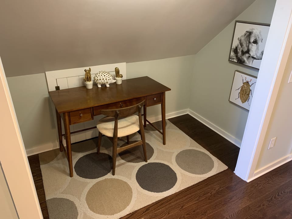 Upstairs Landing Office Nook