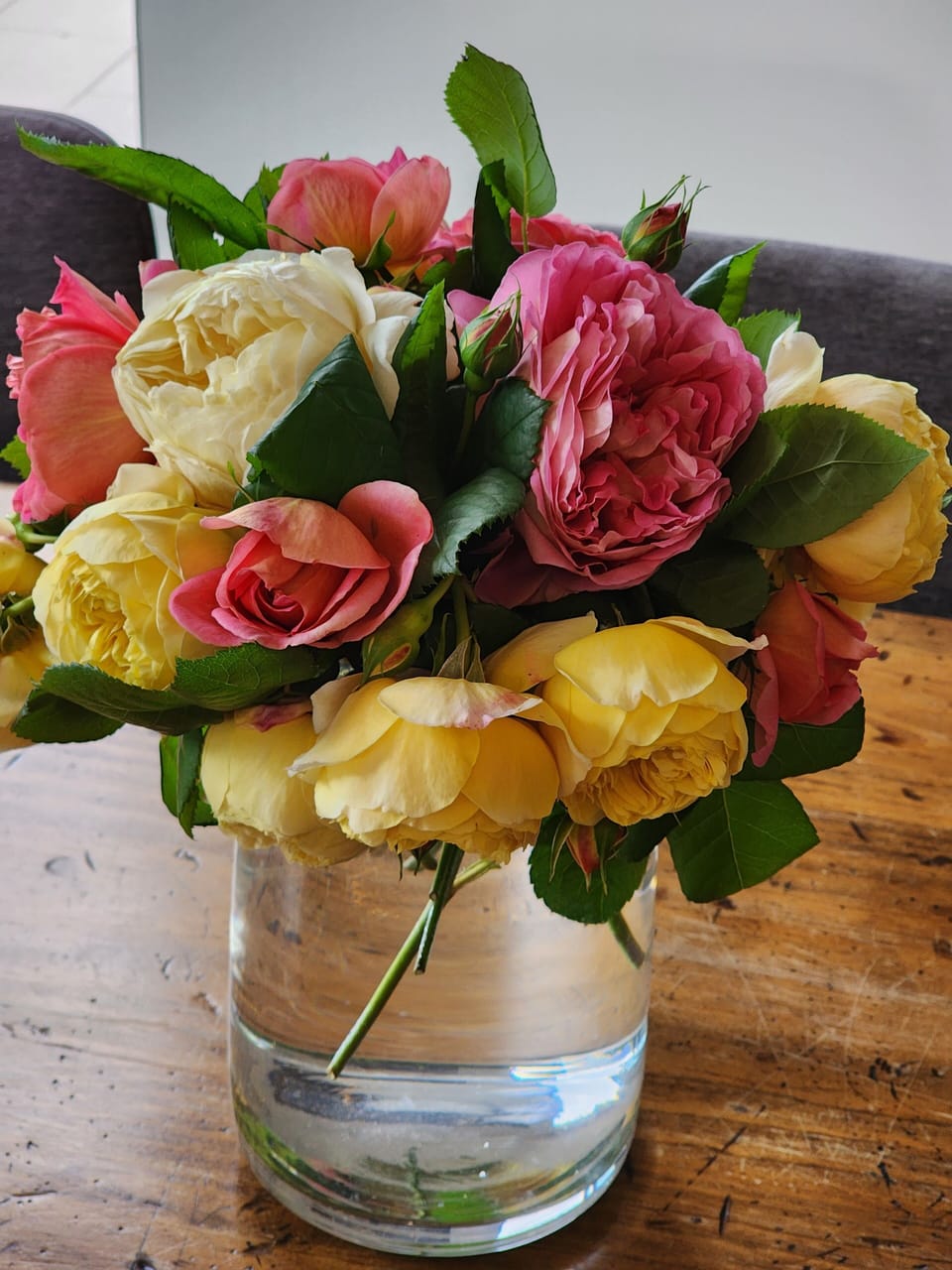 Roses from the garden