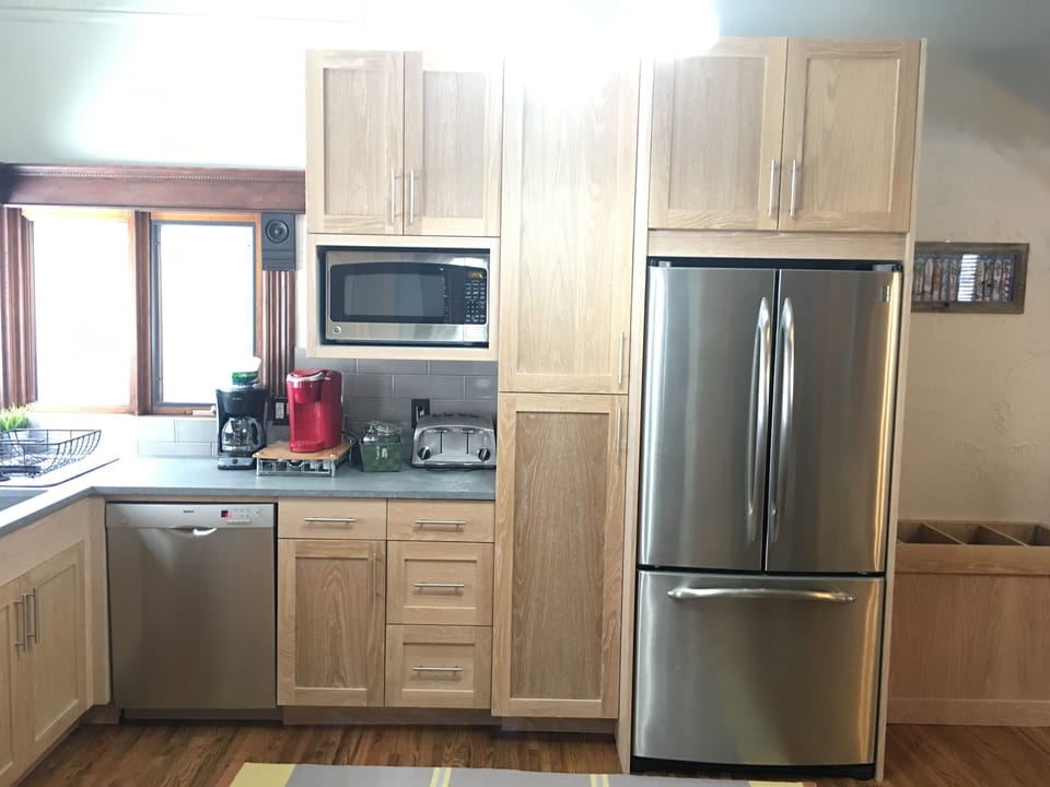 Remodeled Kitchen with New Cabinets, Caesarstone Counters, (View 2)