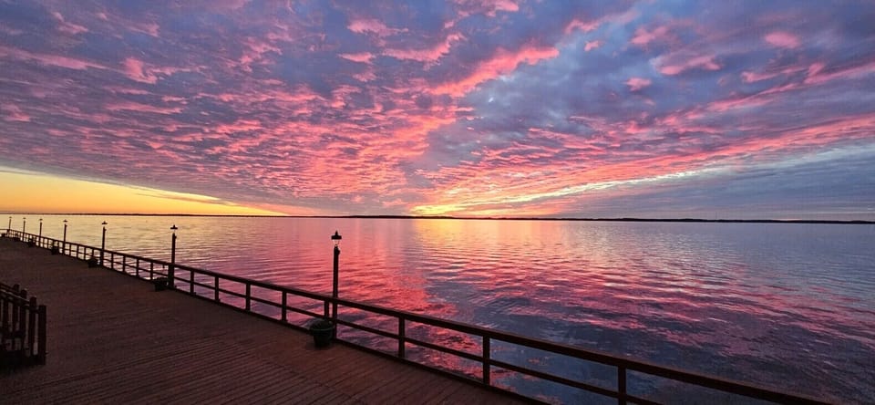 One more picture of the sunset.  Have you booked yet?