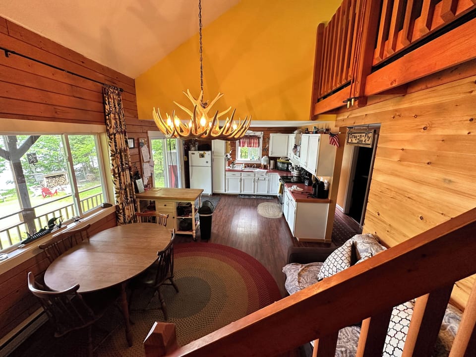 Kitchen and living area