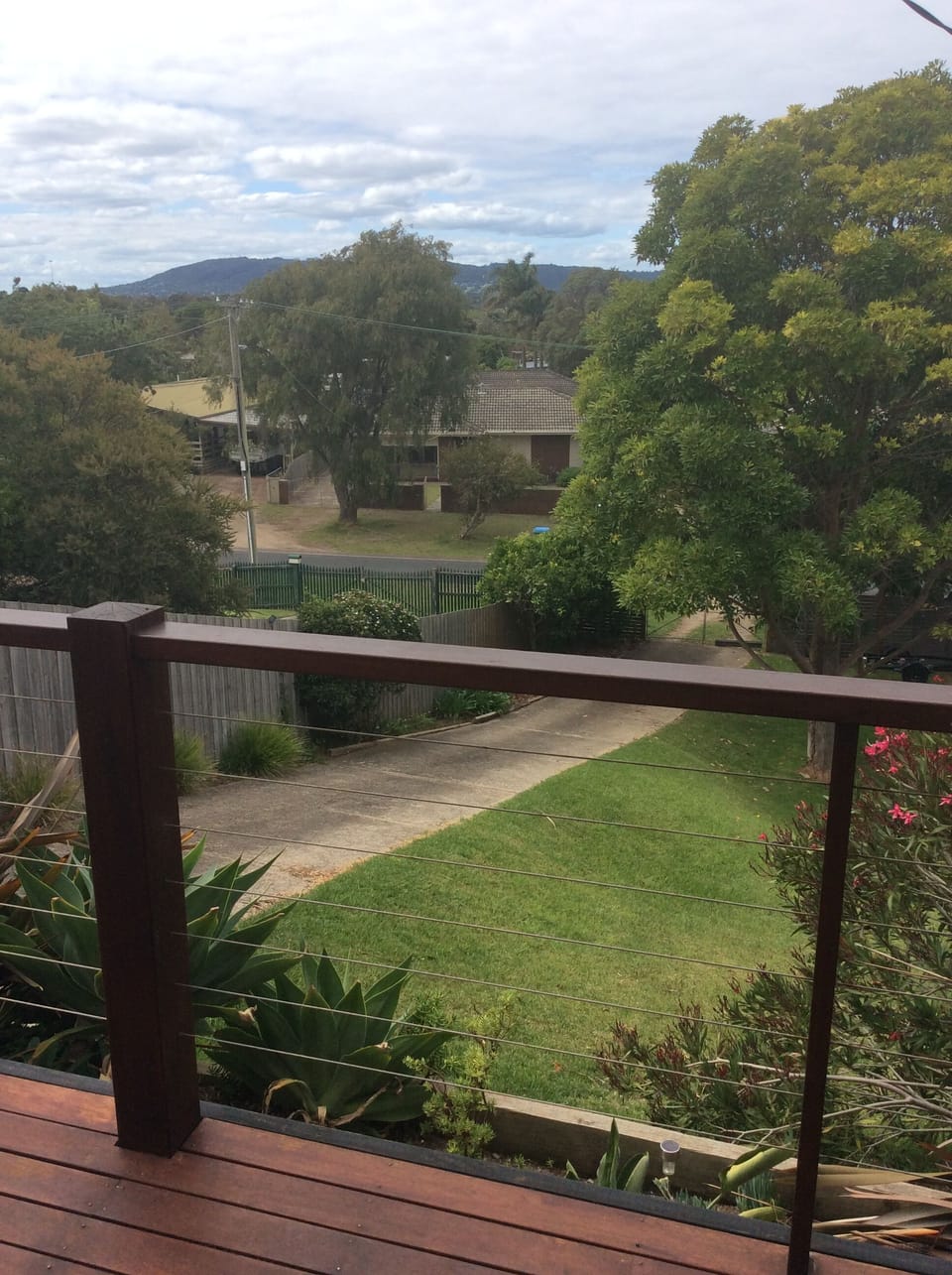 View towards Red Hill