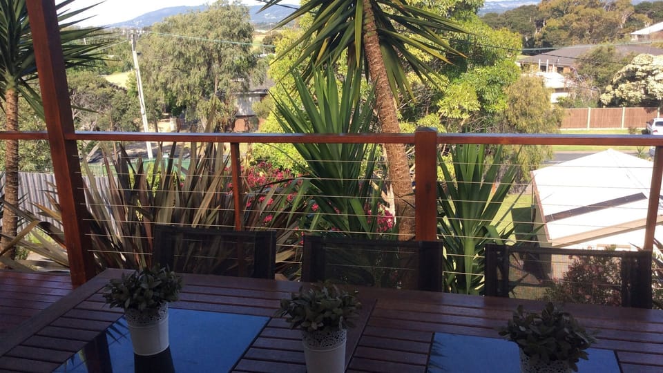View from deck