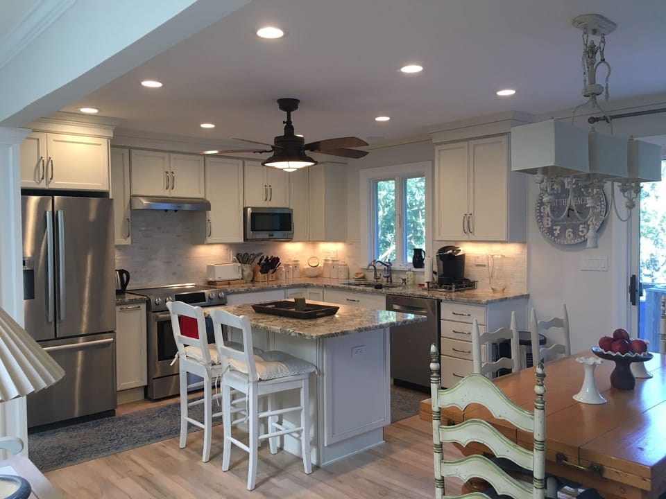 Newly renovated kitchen