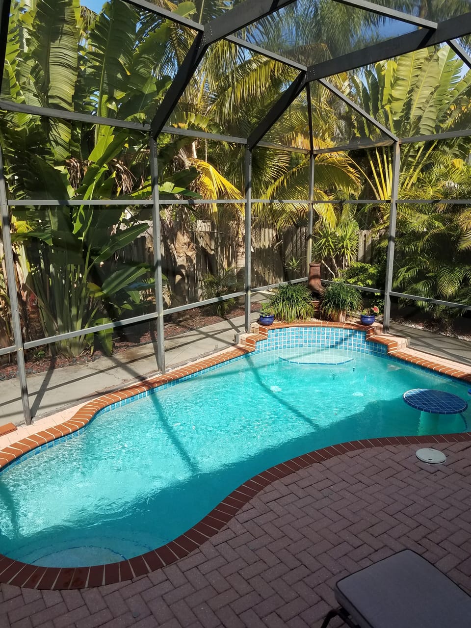 Private pool in your own backyard