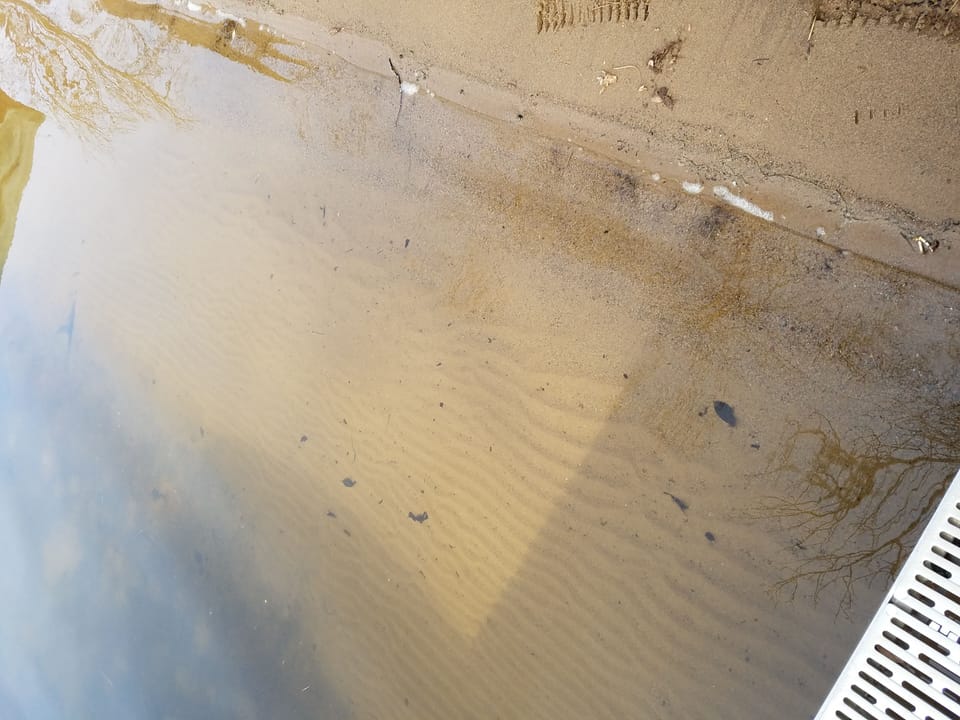 beautiful sand beach