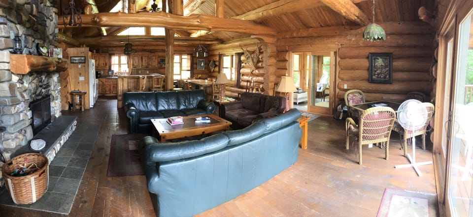Open floor plan. 