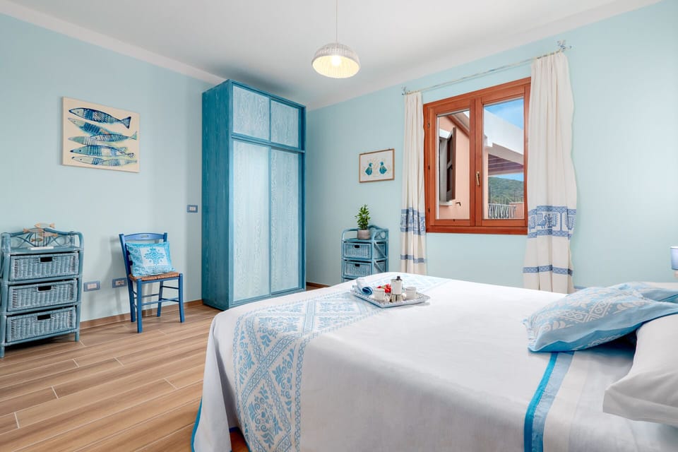 Handcrafted furniture of villa Veronica, Costa Smeralda Sardinia