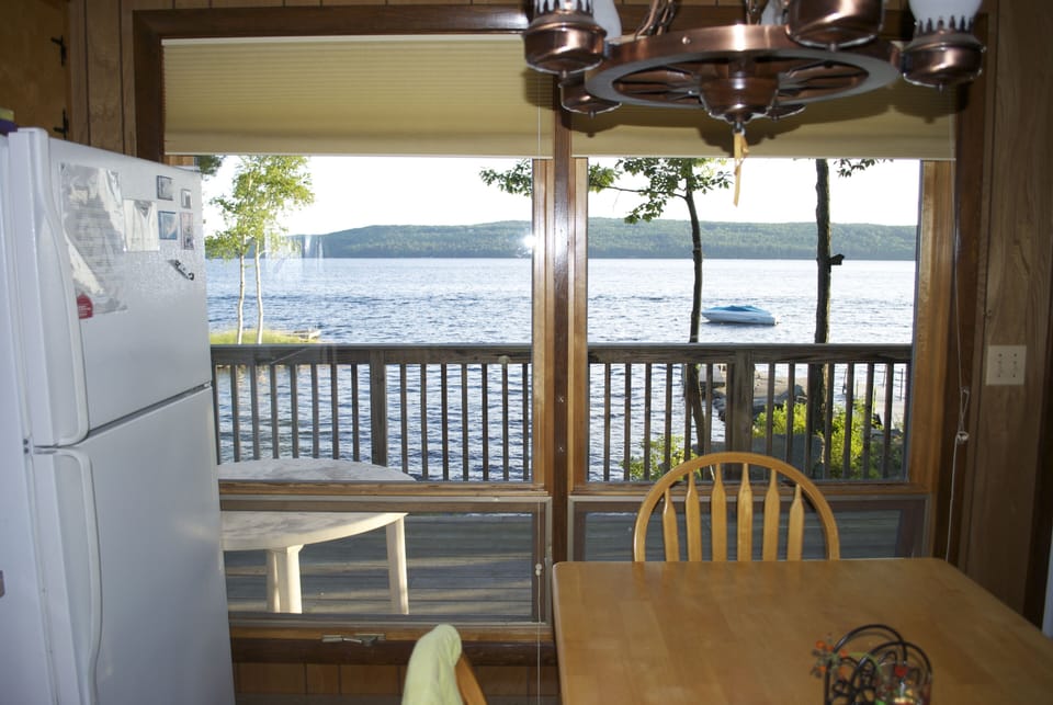 Great Views from the kitchen