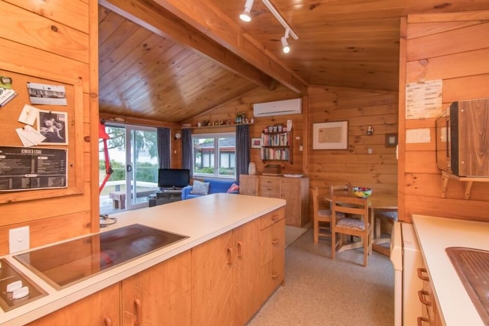 kitchen...no actual oven but convection, air fryer, bench top oven