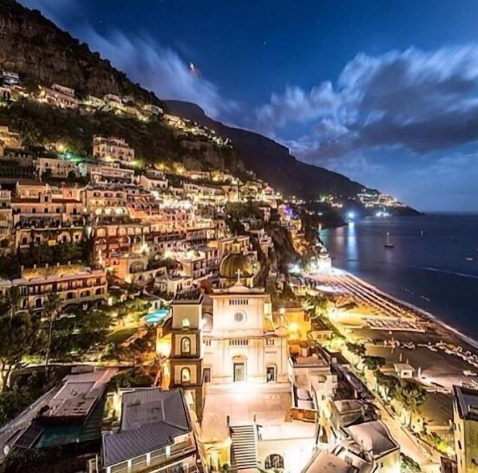 night view from the terrace