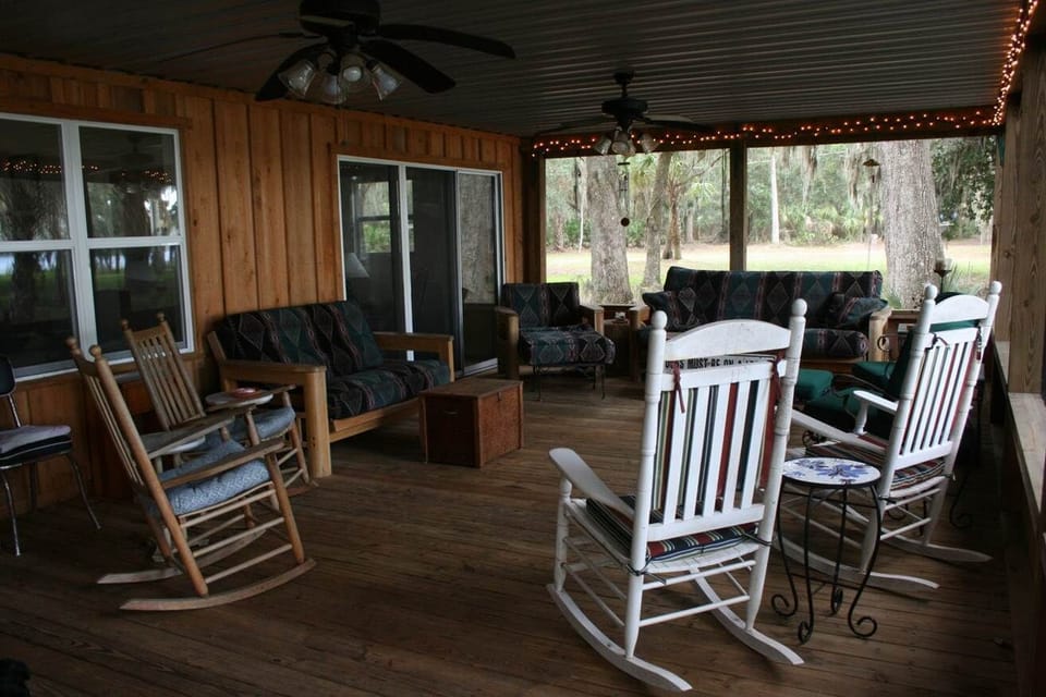 A grand porch greets you!
