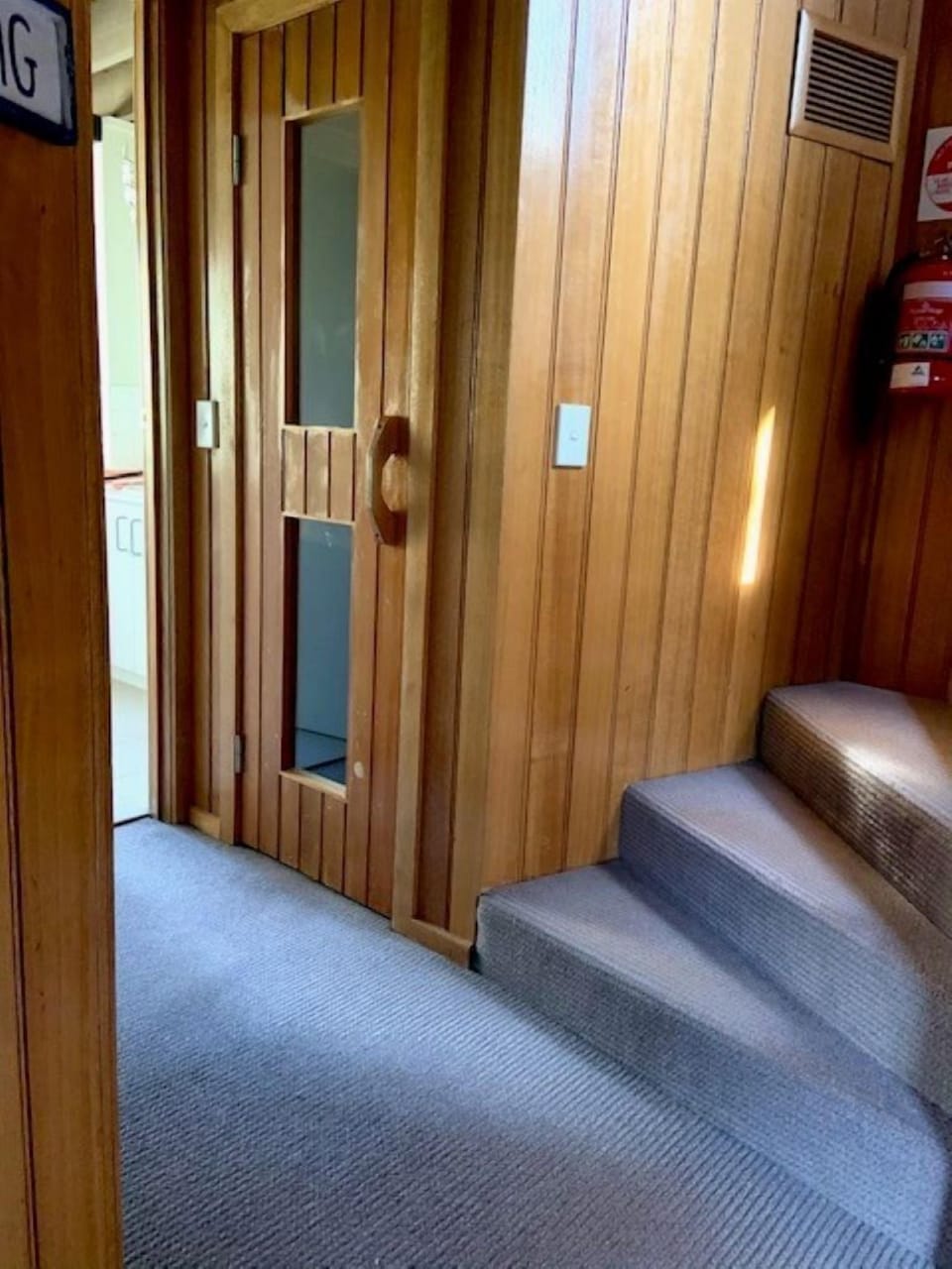 Sauna entrance -1st floor