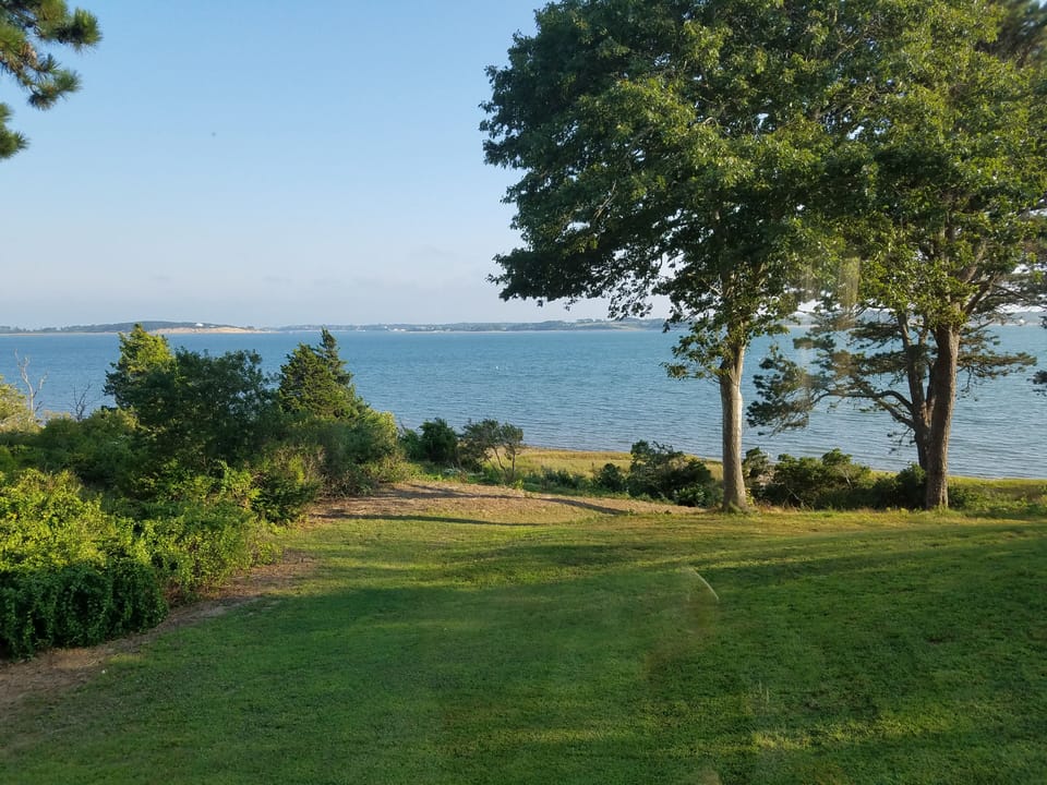 View to Pleasant Bay from the deck