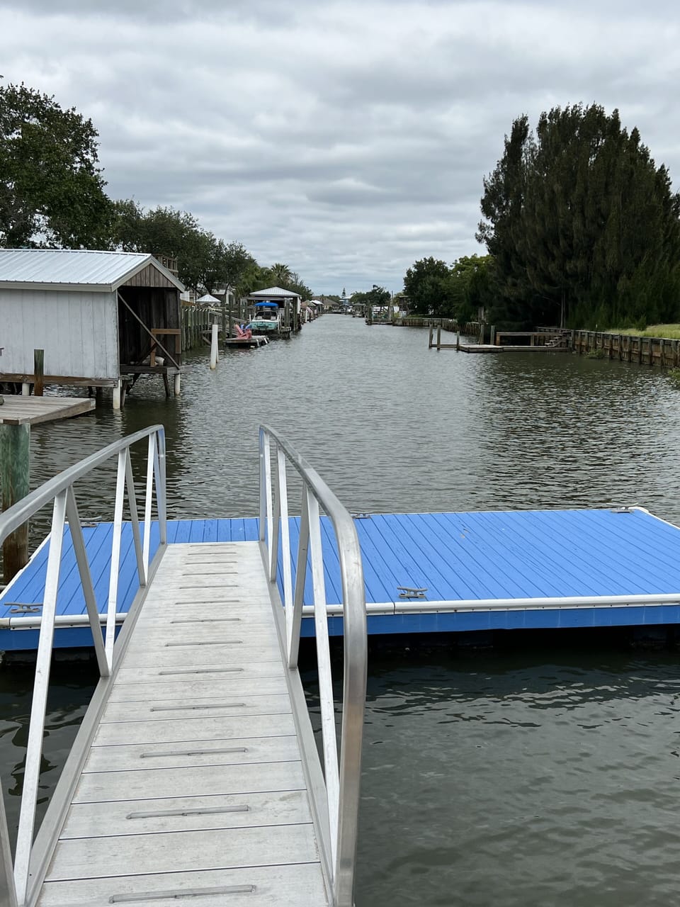 Your beautiful views from home and floating dock for your boat
