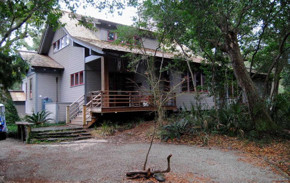 View from Driveway - Main Entry