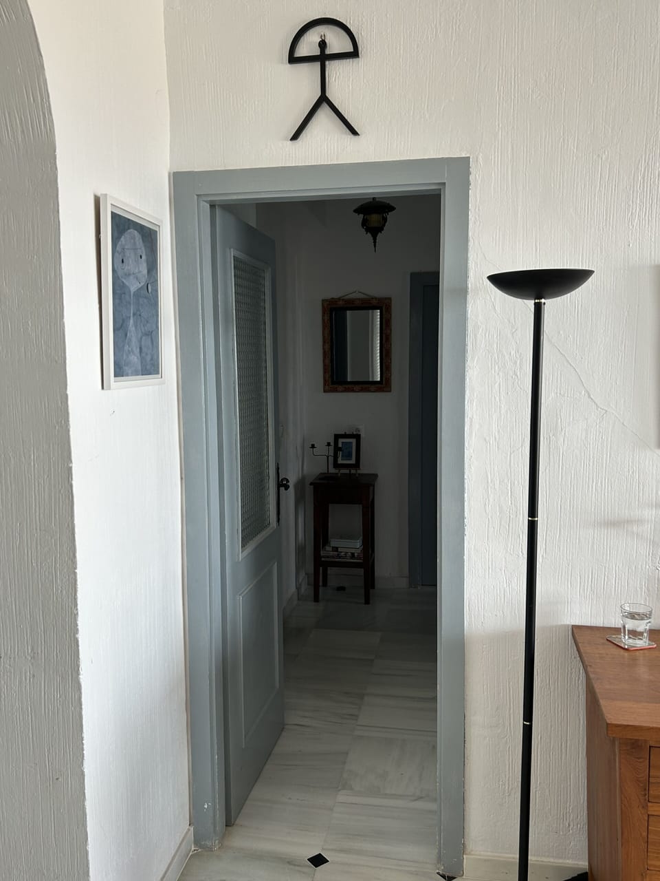 Hallway leading to bedrooms