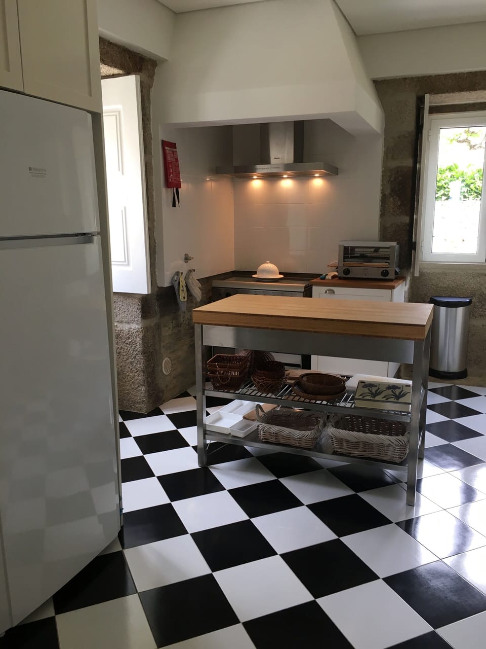 View of kitchen