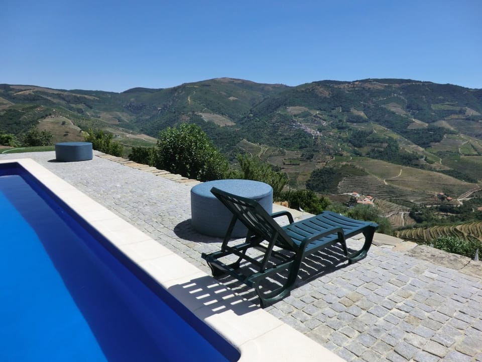 View from pool area
